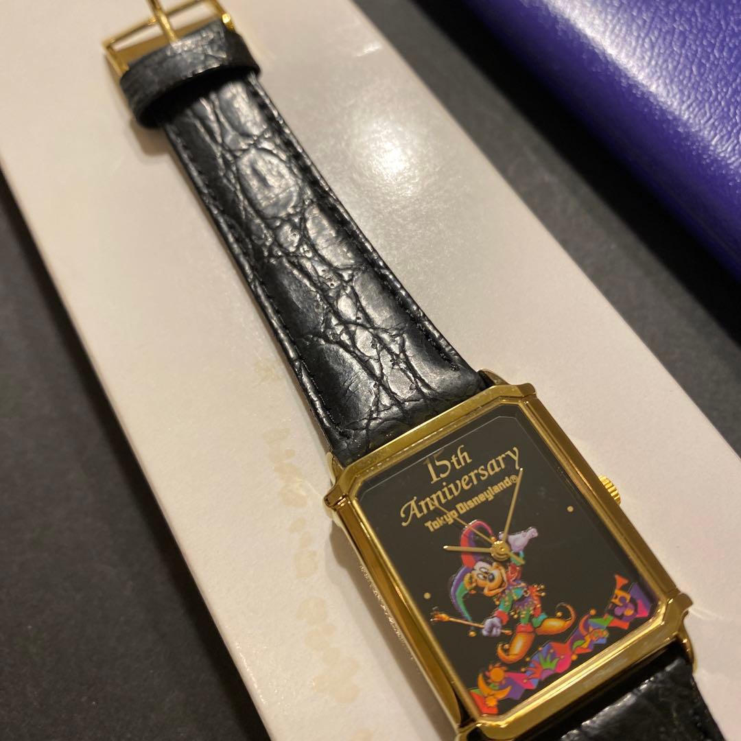 新品ディズニーランド15アニバーサリー記念腕時計(お値下げ)