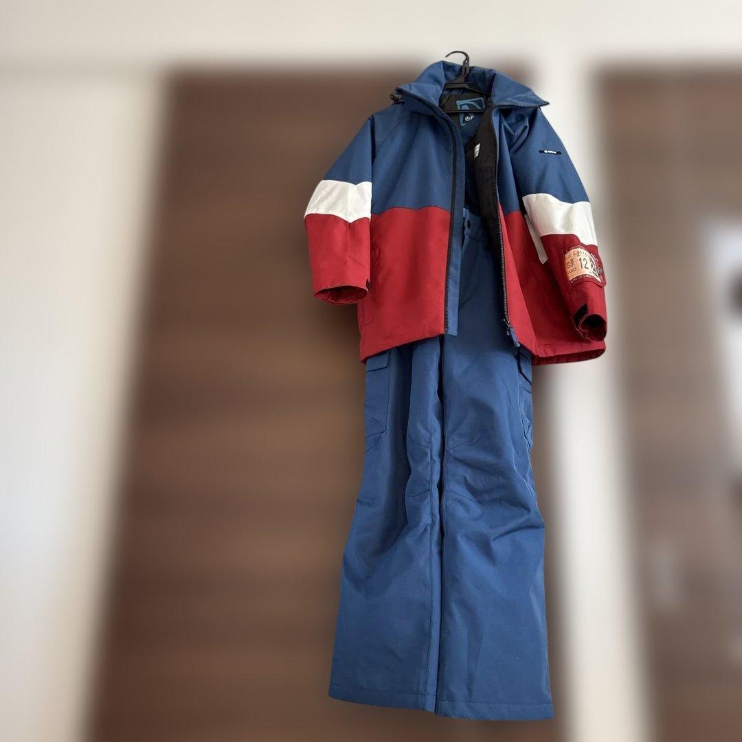 ARBN 子供用スキーウェア 160 赤/青/白