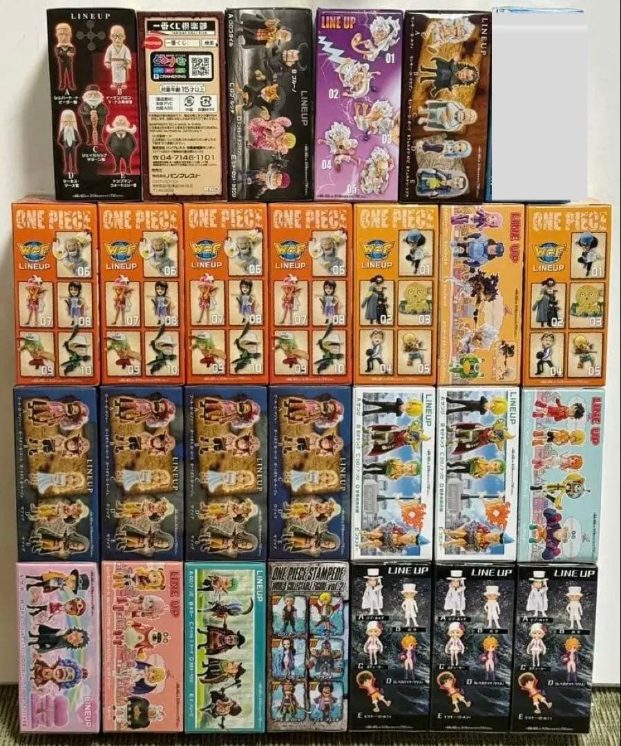 ワンピースワールドコレクタブルフィギュア 26個