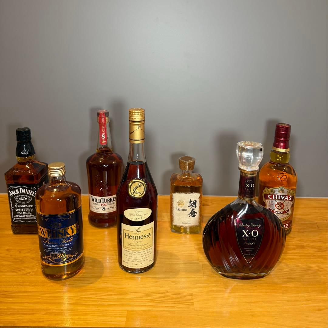 X.Oブランデー、Hennessyなどまとめ売り