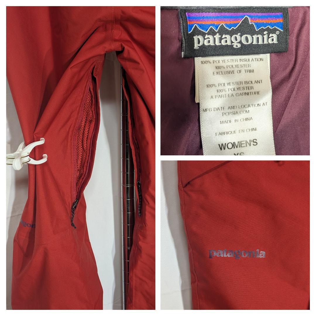 ①Patagonia W/Mスキーウエア　上(S)/下(XS) セット 美品！