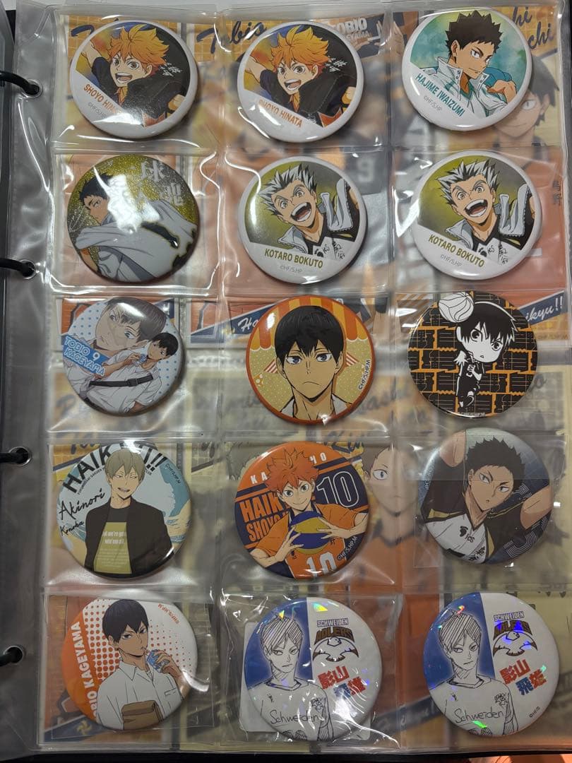 ハイキュー！！缶バッジまとめ売り102個