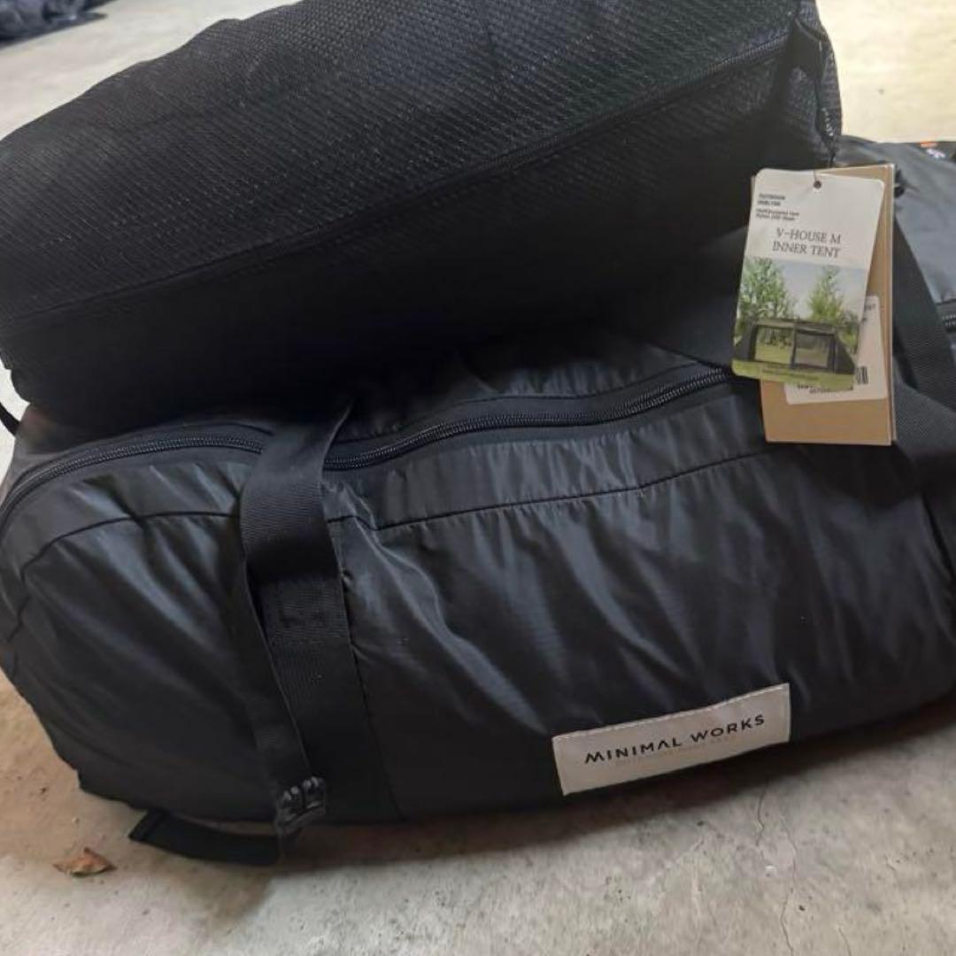 MINIMAL WORKS V HOUSE M BLACK ＋ インナーテント