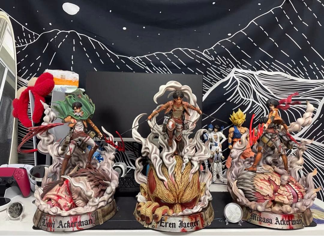 進撃の巨人 エレン・イェーガー 1/6 ガレージキット スタチュー XG①