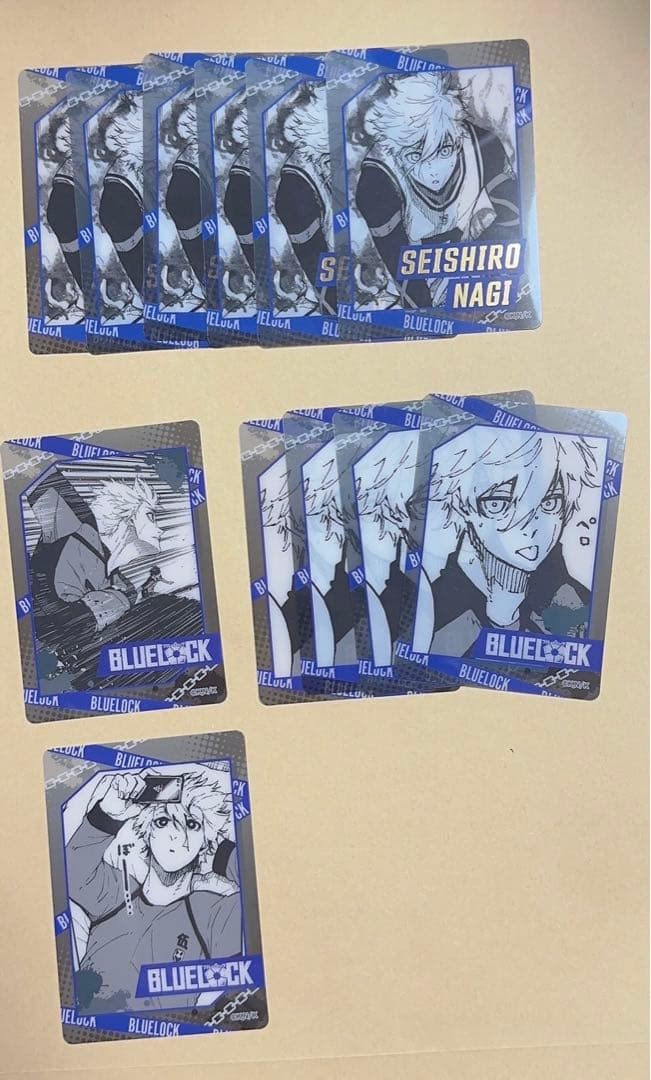 ブルーロック 凪誠士郎　ふぁぼカ クリアカード　原作絵