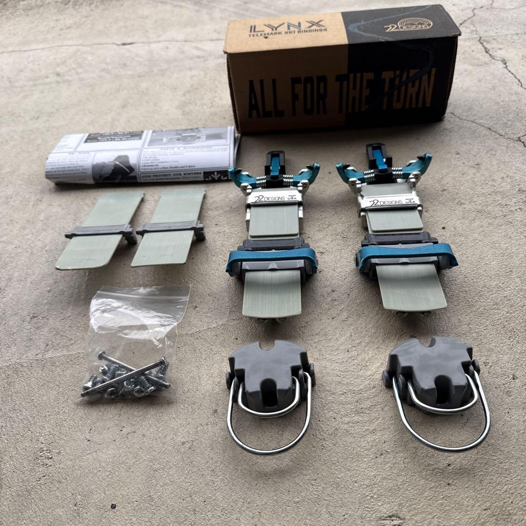 22 designs NTNテレマーク ビンディング LYNX Sサイズ