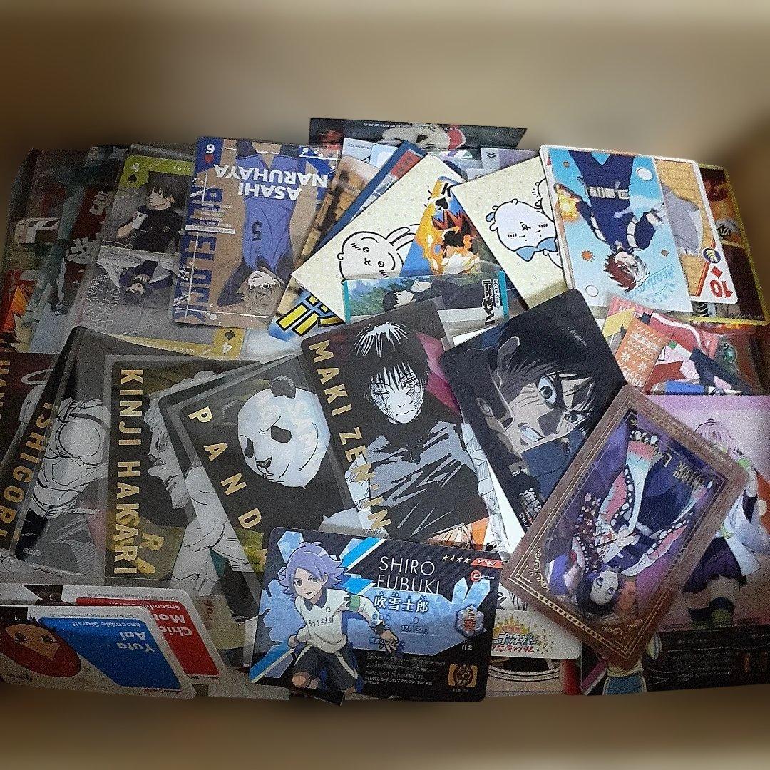アニメ・マンガ・キャラクター　紙類　シール　ステッカー　ミニカード　まとめ売り