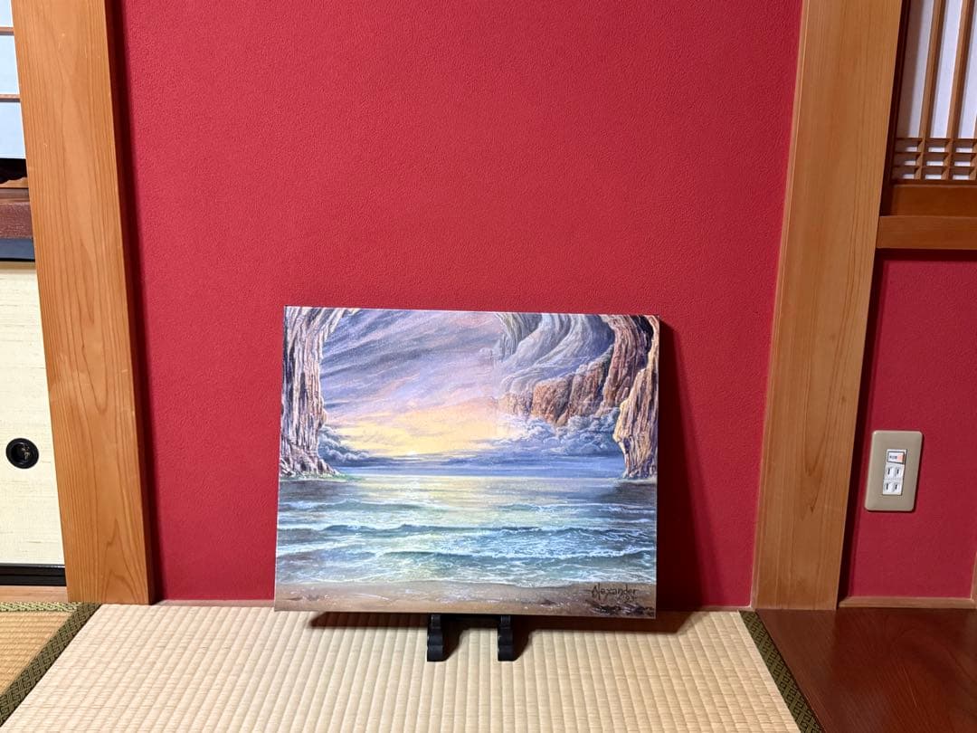 MTG underground sea アートキャンパス　超希少品デュアルランド