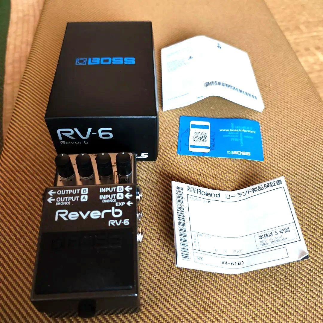 BOSS RV-6 REVERB 超美品！リバーブ