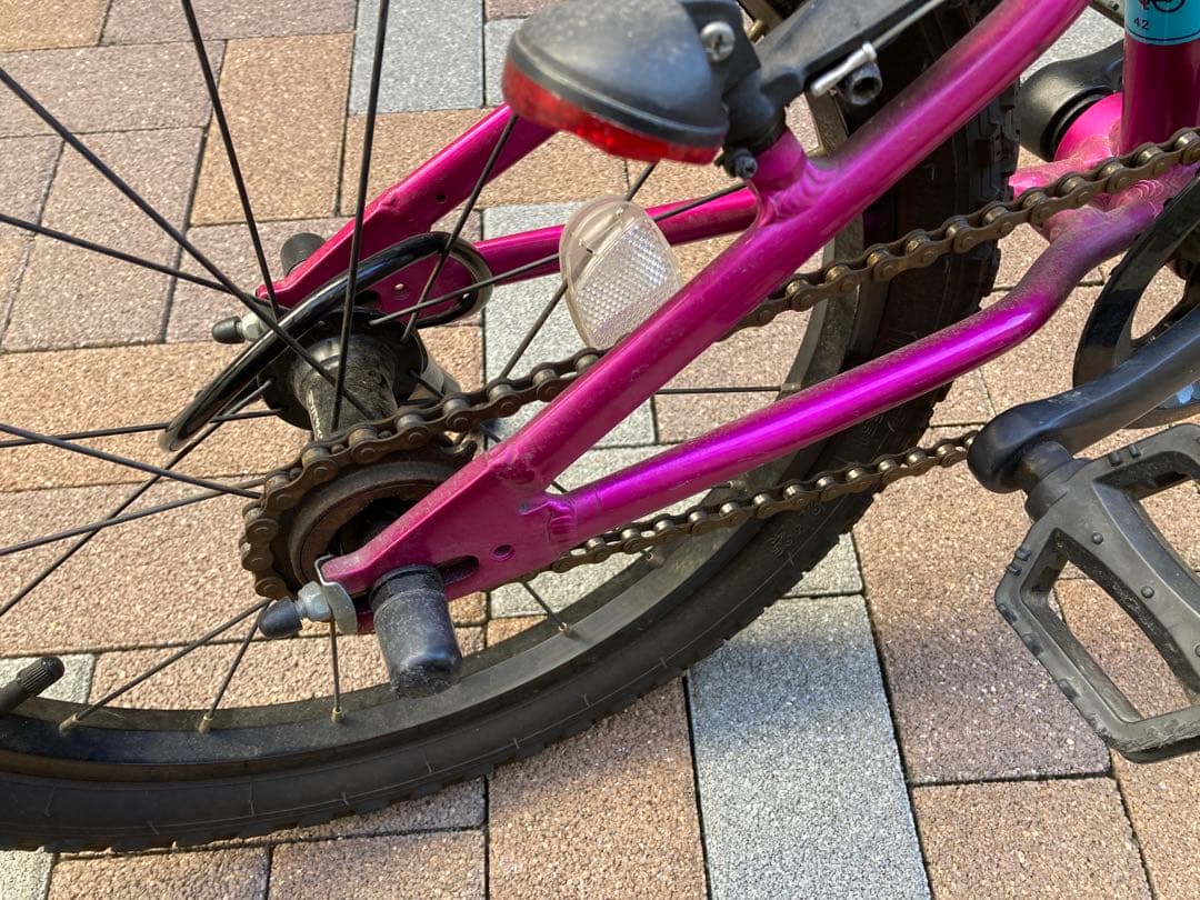 【名古屋市】ヨツバサイクル 18インチ 限定色・パープル