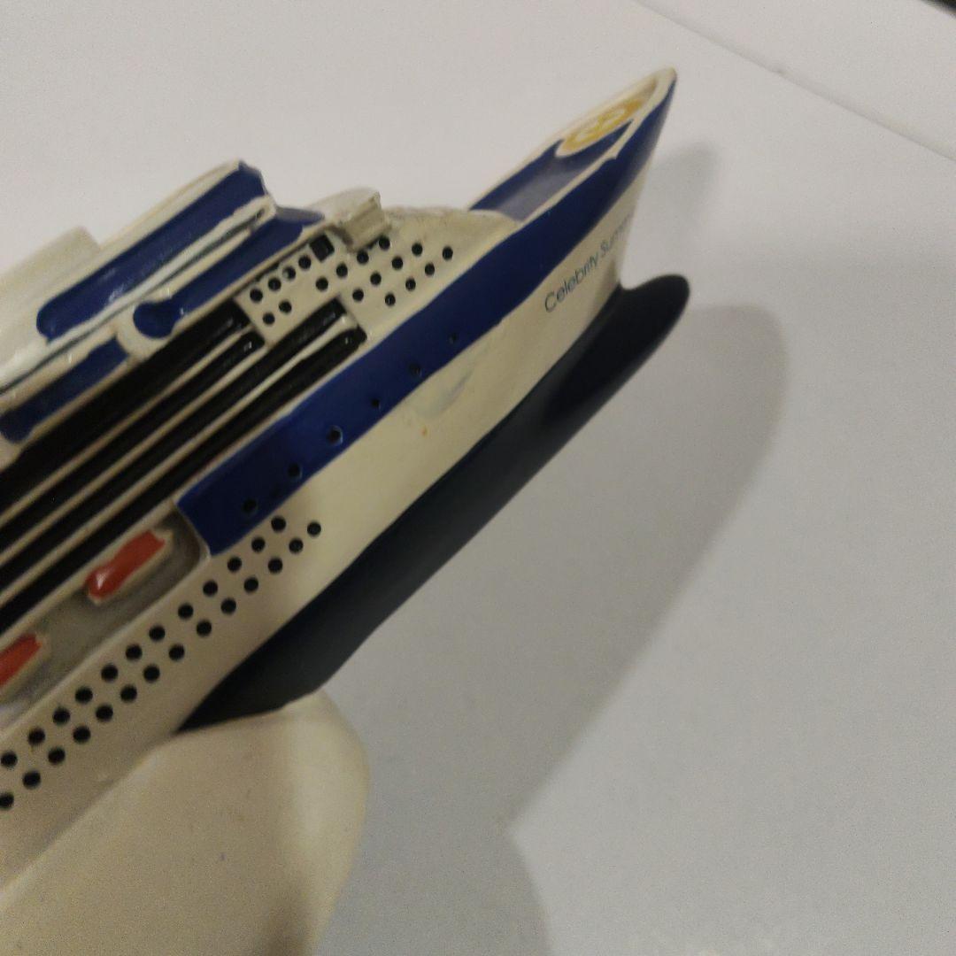 豪華客船　模型　置物　セレブリティサミット　クルーズ船