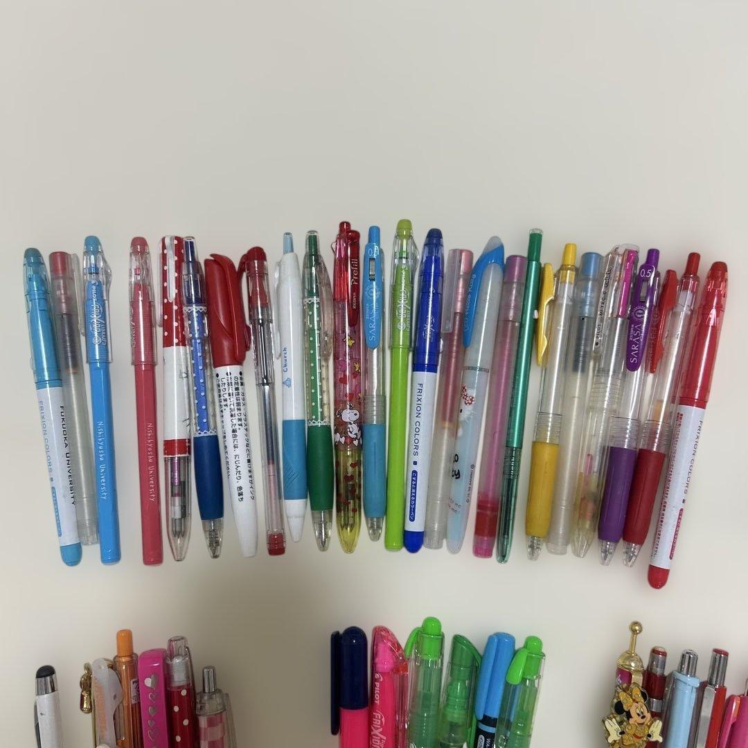 ボールペン カラーペン シャーペン 消しゴム 蛍光ペン 53点セット まとめ売り