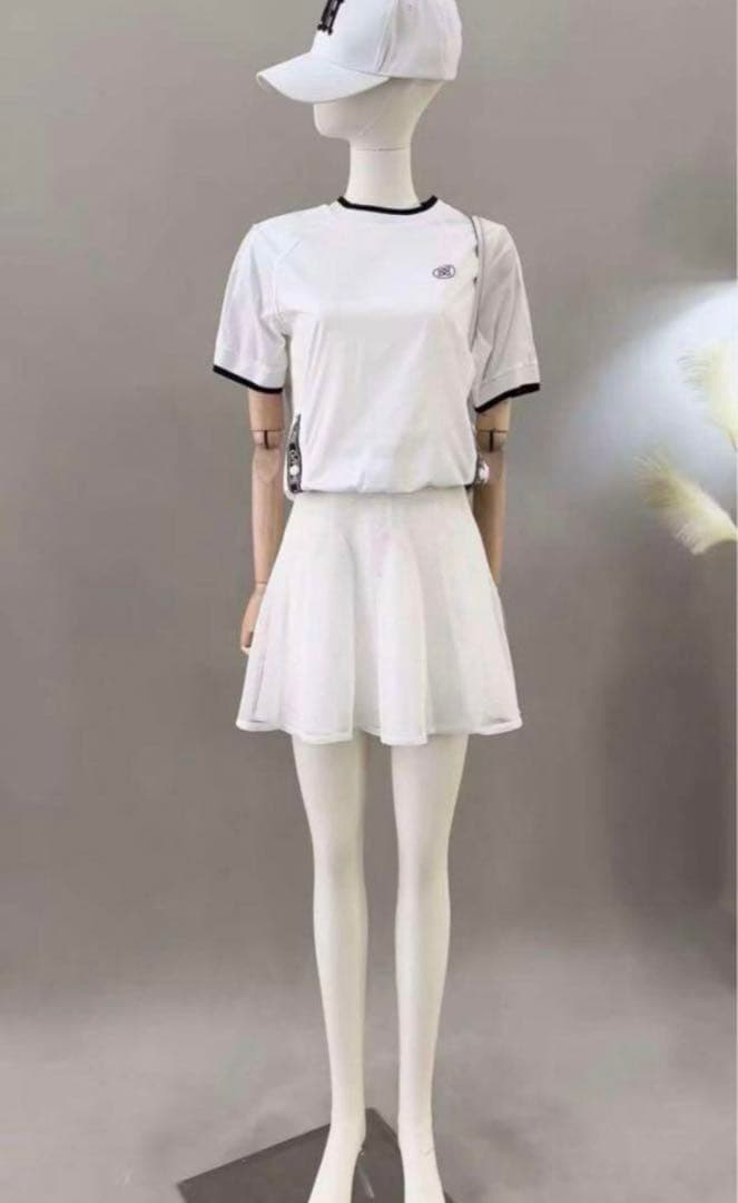 ジーフォア G/FORE ゴルフ レディース Tシャツ スカート 2点セット