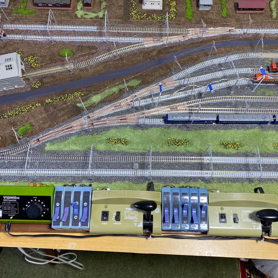 nゲージジオラマ 複線と車両基地と保線区