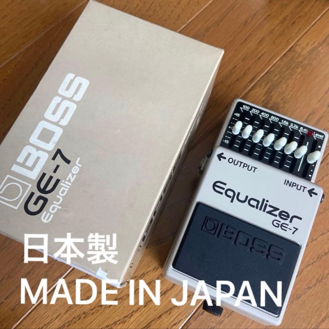 BOSS GE-7 MADE IN JAPAN 日本製