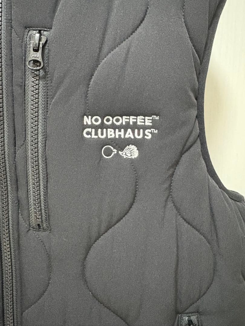 NO COFFEE x CLUBHAUS \"NO GOLF\" リバーシブルベスト