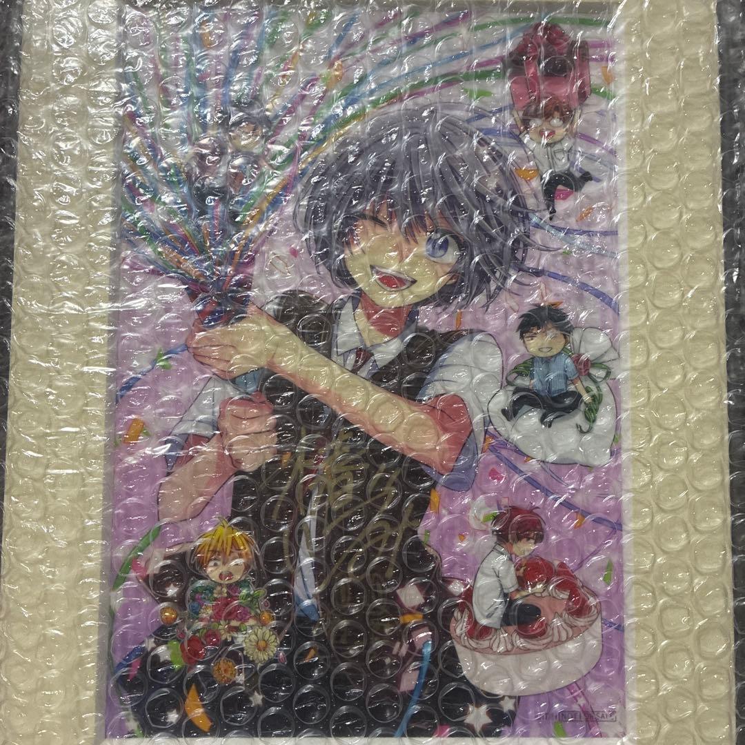 漫福ガチャ俺様ティーチャーWチャンス賞椿 いづみ直筆サイン　12/4まで出品