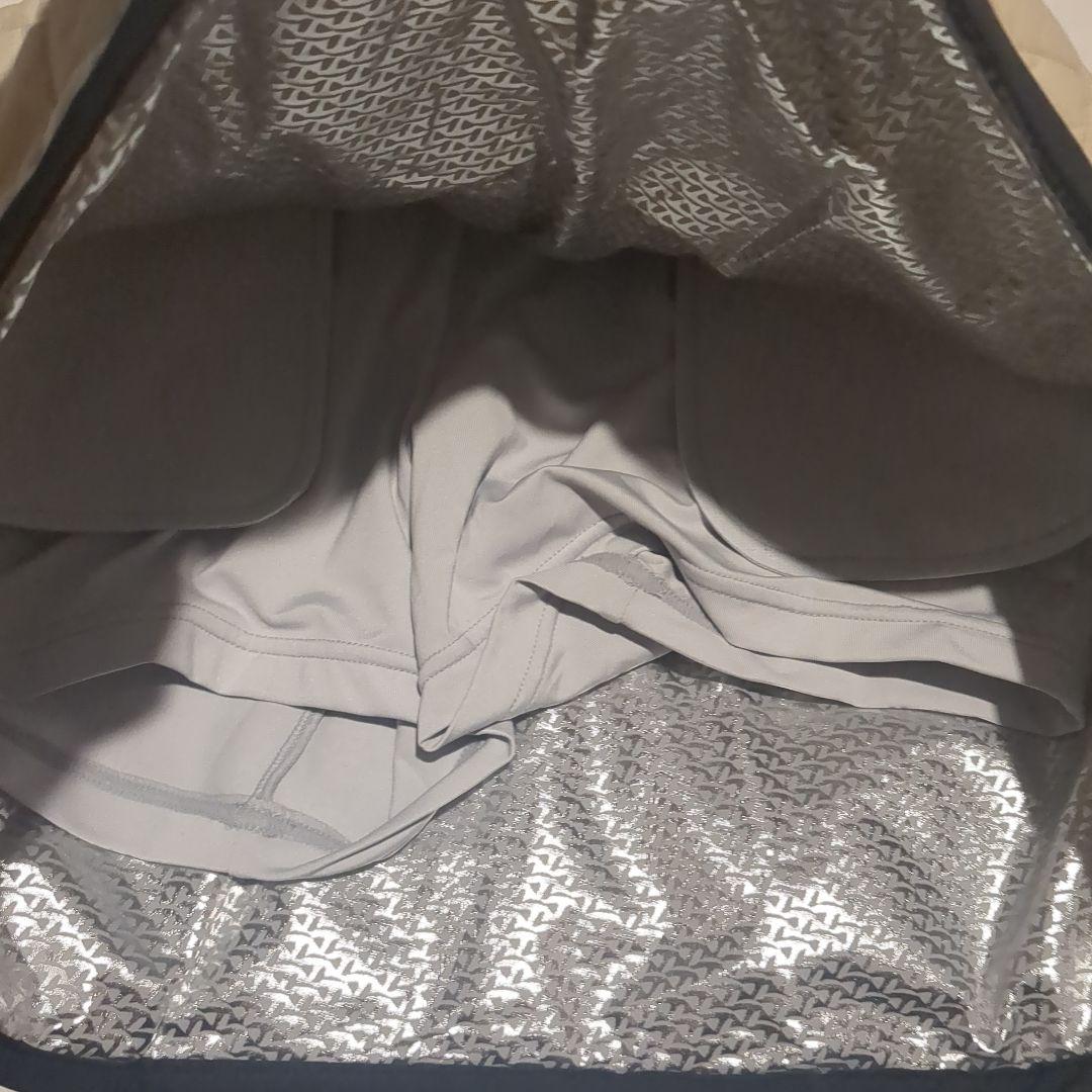 TaylorMade キルティングスカート ベージュ 67cm Lサイズ 防寒