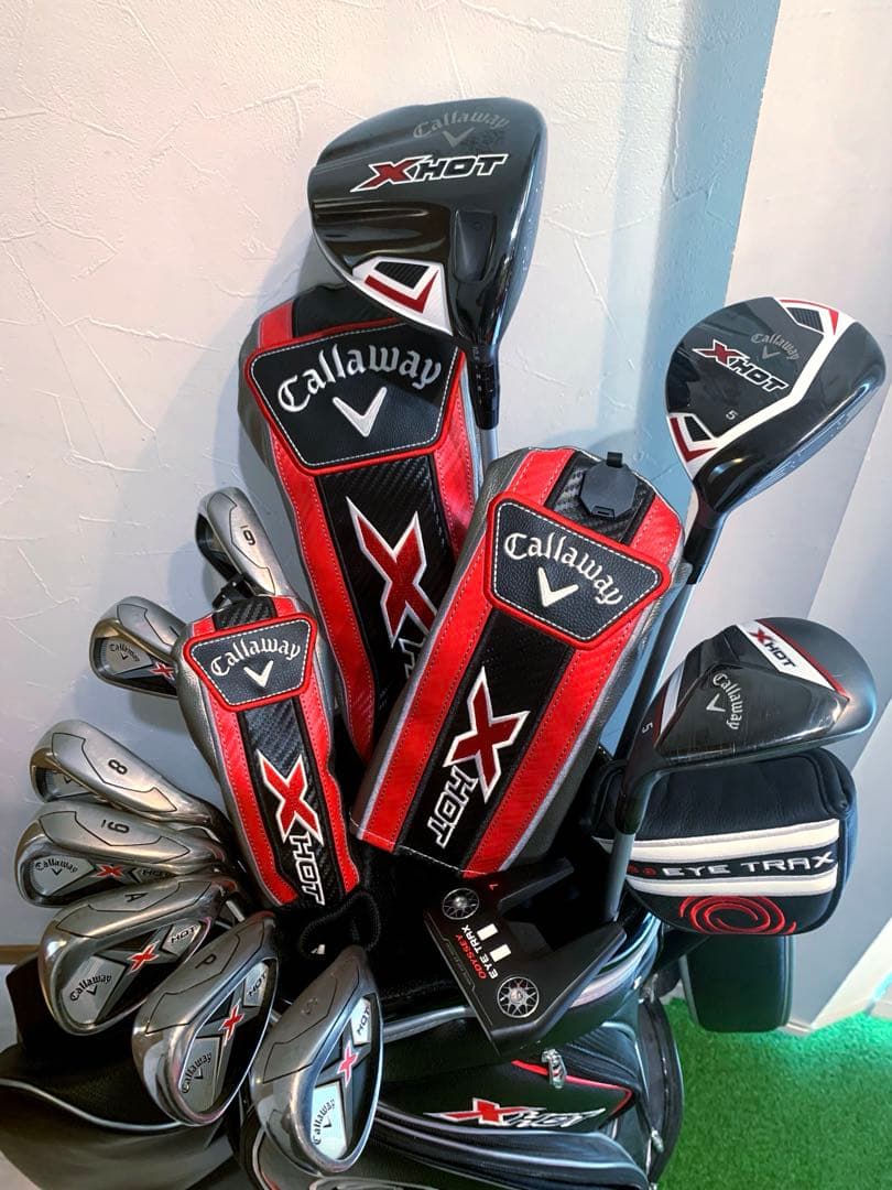 豪華　良品　現行モデル　キャロウェイ　X HOT ゴルフクラブ 本格フルセット