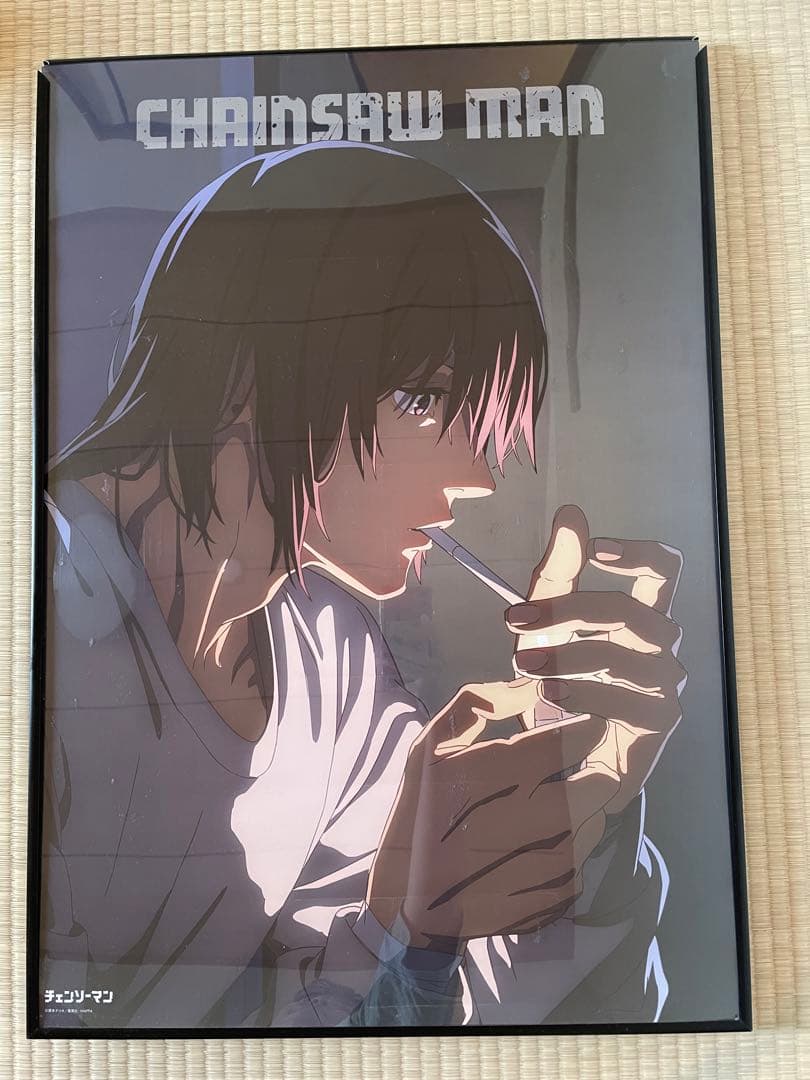 チェンソーマン展　早川アキ　ポスター