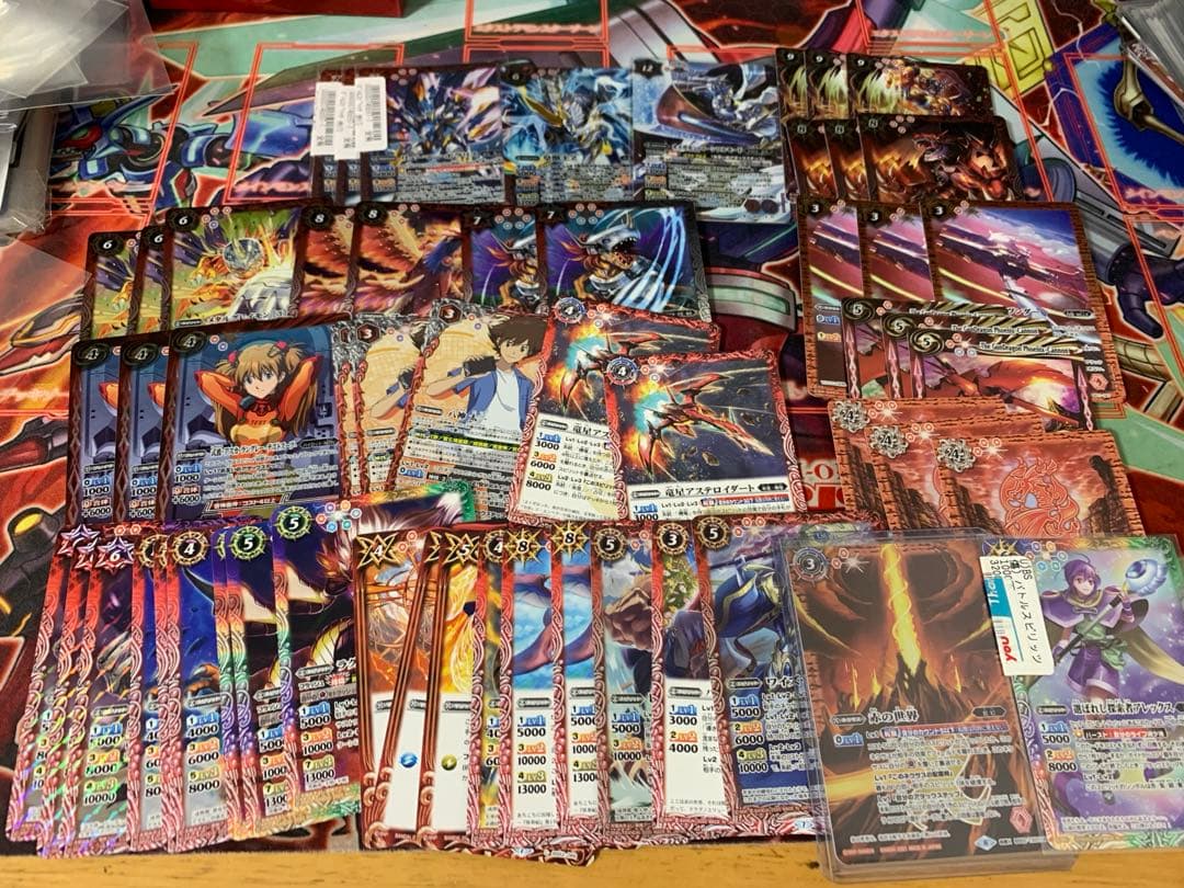 バトルスピリッツ　デジモン　デッキ　引退まとめ