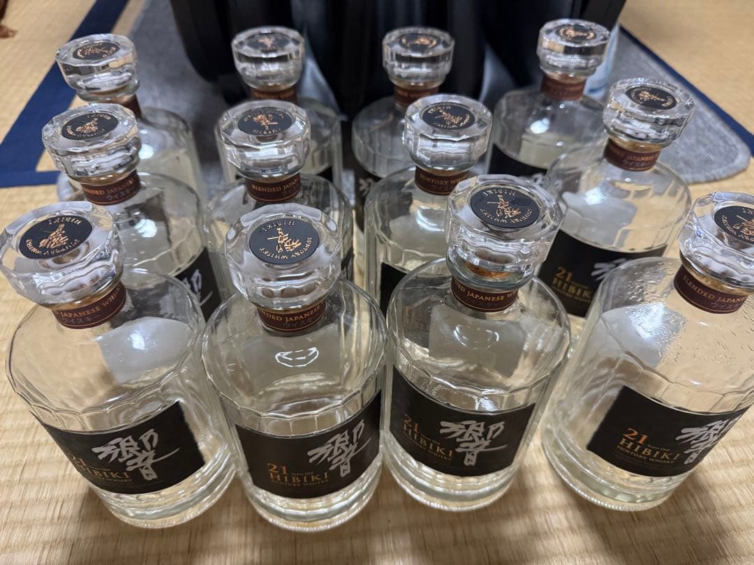 響21年空瓶12本　B品