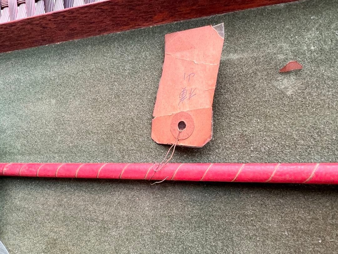 昭和40年　中山大障害　横山富雄騎手実使用　フジノオー号　ステッキ