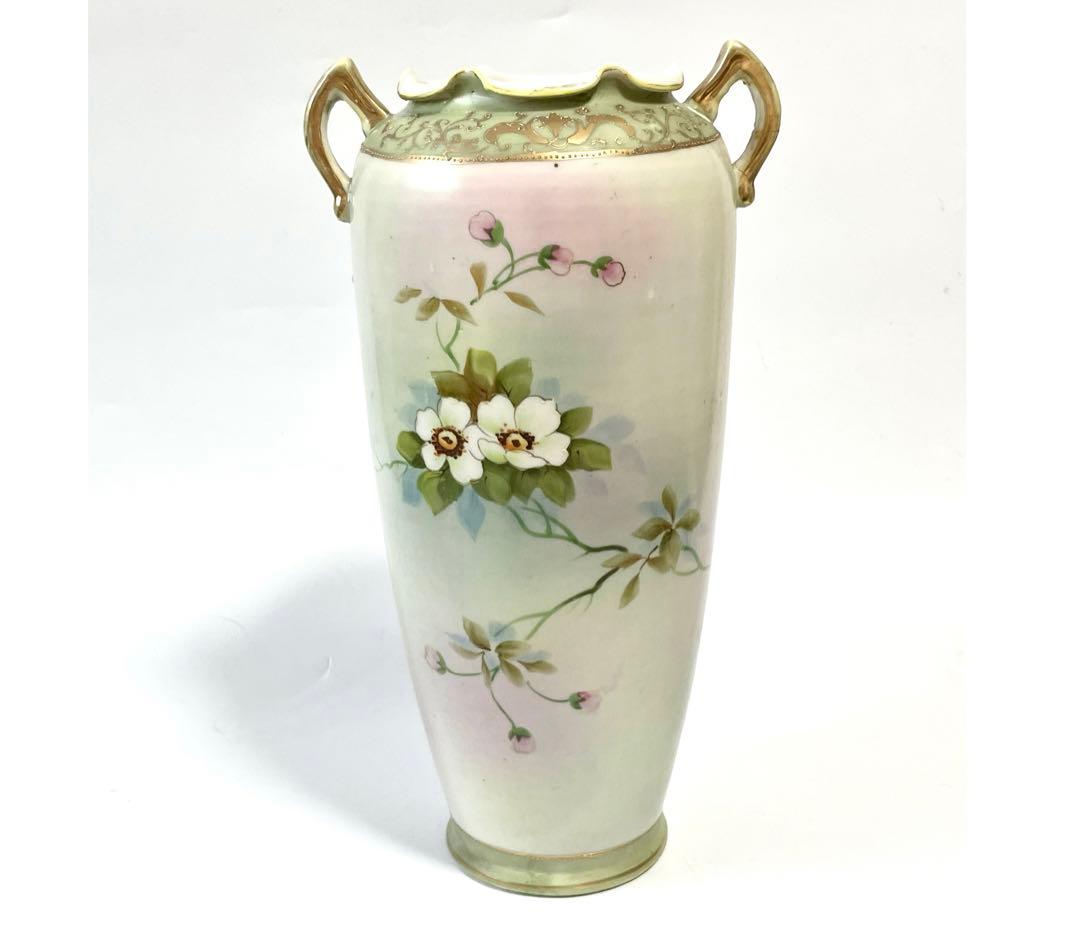 I.E. & C. Co. Japan Hand-Painted Vase 花瓶