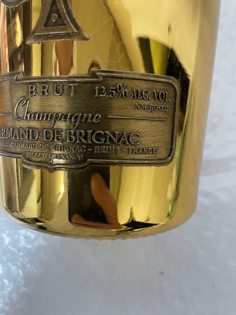 未開栓 シャンパン アルマンド ブリニャック ゴールド 750ml 12.5度