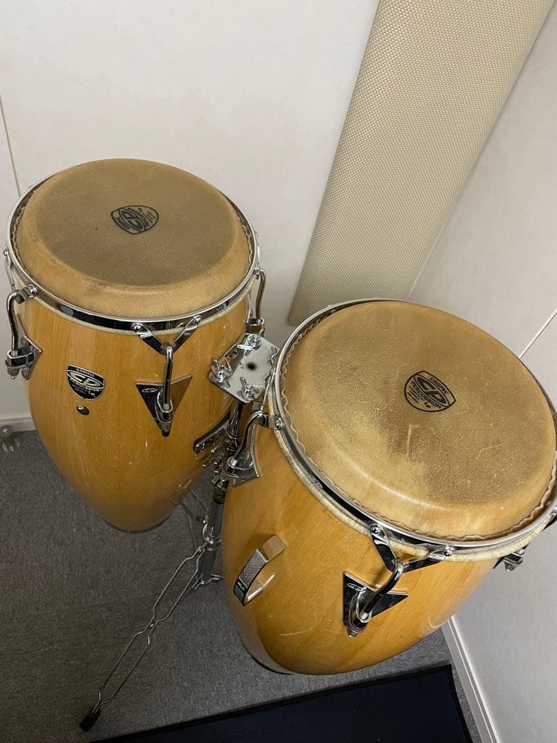 CP conga LP 木製コンガセット スタンド付き