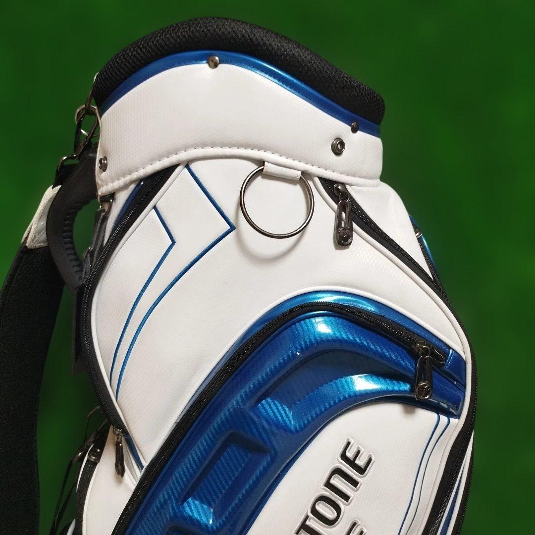 BRIDGESTONE ゴルフバッグ ホワイト/ブルー　int