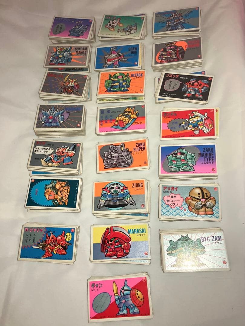 メンコ　SDガンダム　218枚 パーフェクトジオング ゾゴック