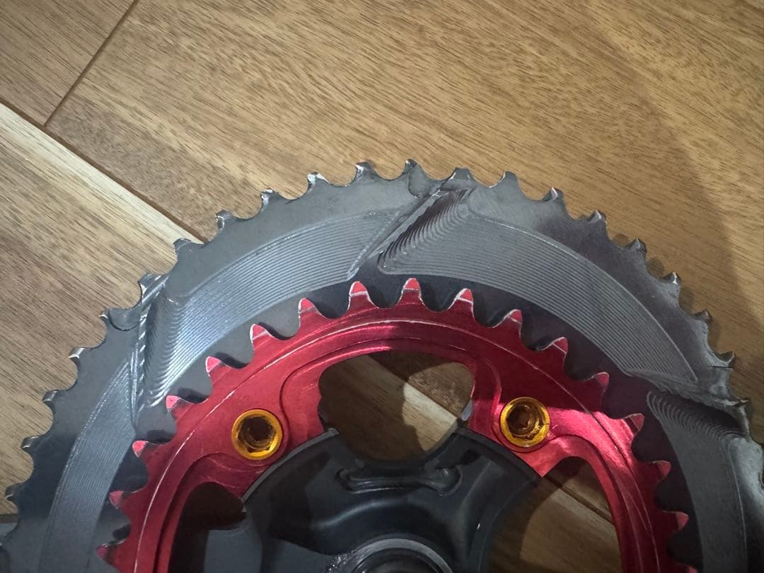 SHIMANO ULTEGRA クランク　Absoluteチェーンリング