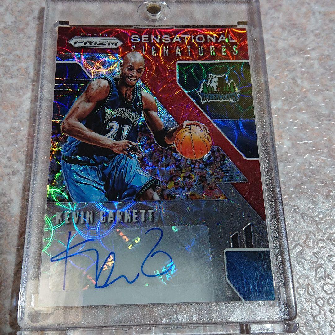 ケビンガーネット 直筆サイン カード