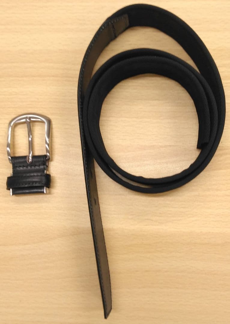 新品　機能性ベルト　コアエナジー　ビジネス・カジュアル用ブラック【お値引き不可】