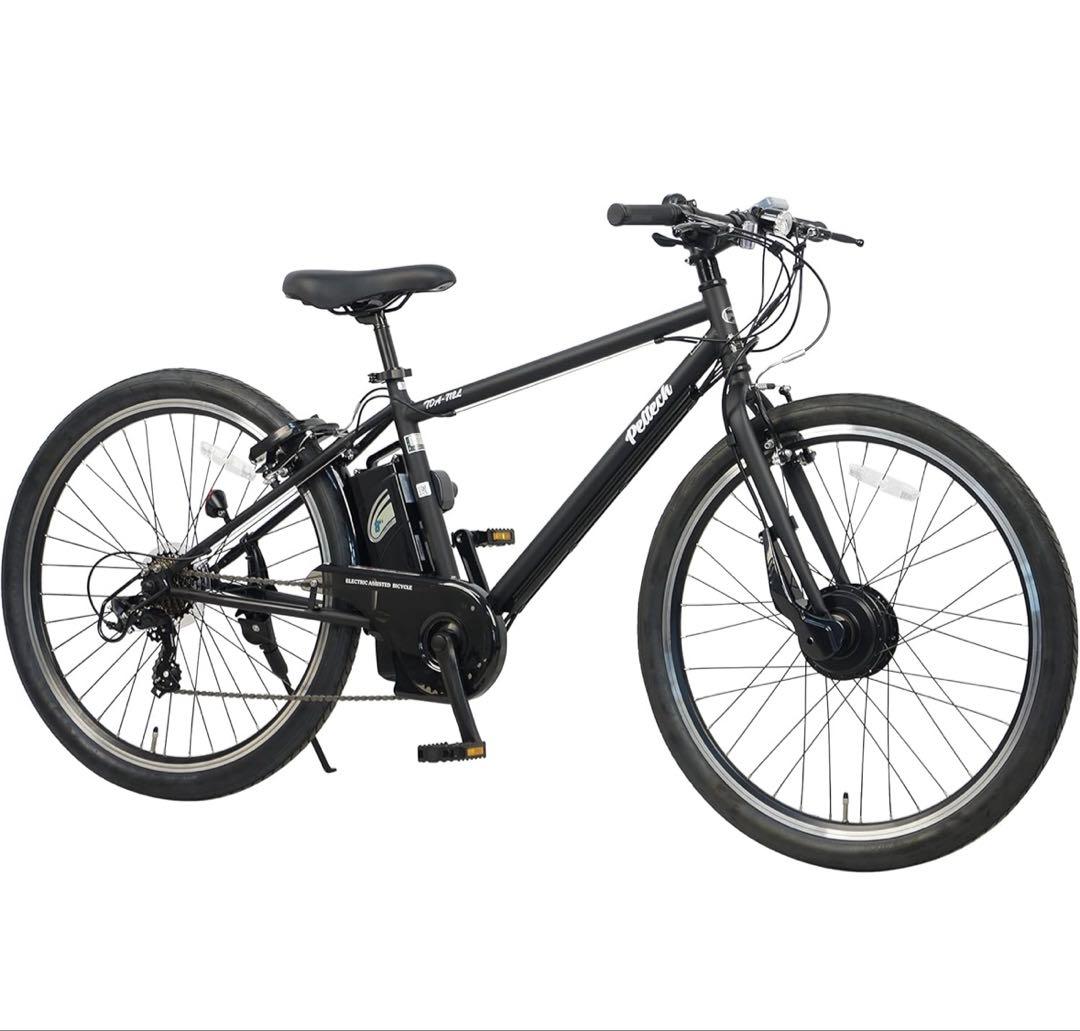 (手渡し希望)PELTECH 電動アシストクロスeバイク 27.5インチ