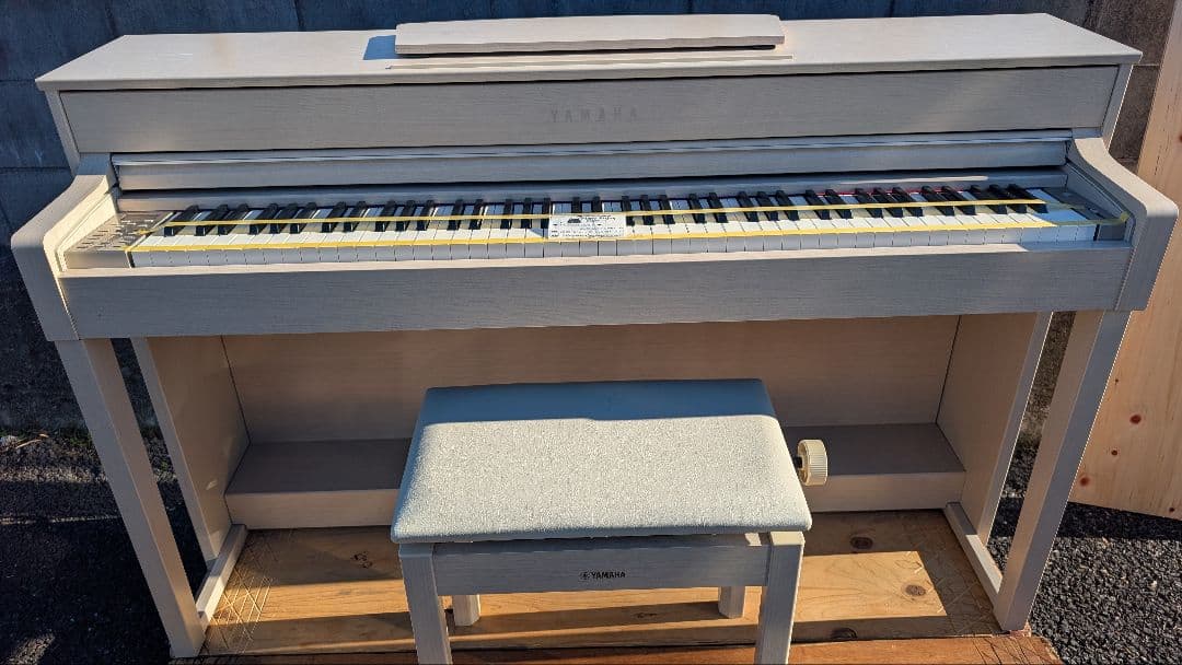 送料込み YAMAHA CLP-535WA 15年製 激可愛い♥＆ほぼ新品Le