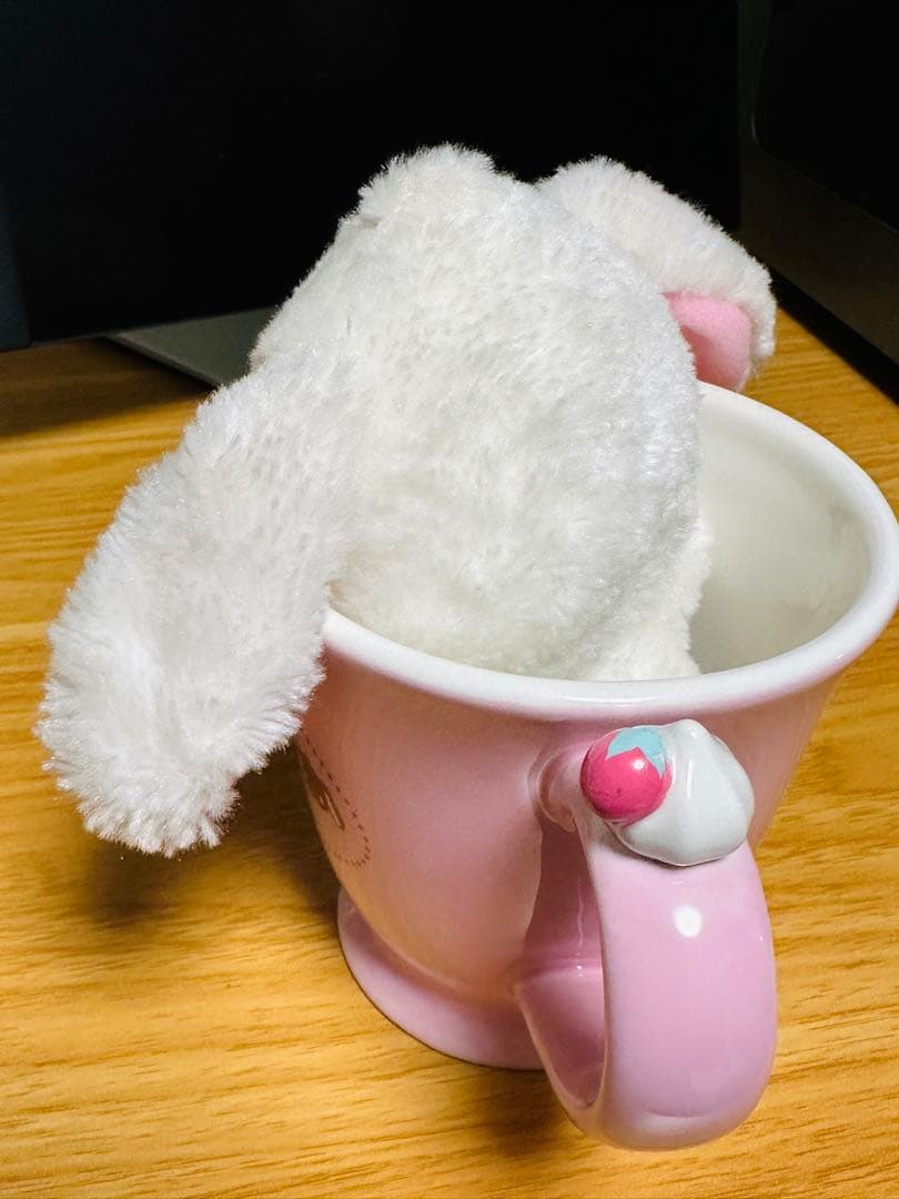 シュガーバニーズ マグカップ付 ぬいぐるみ 希少 しろうさ 当時品 2005年製