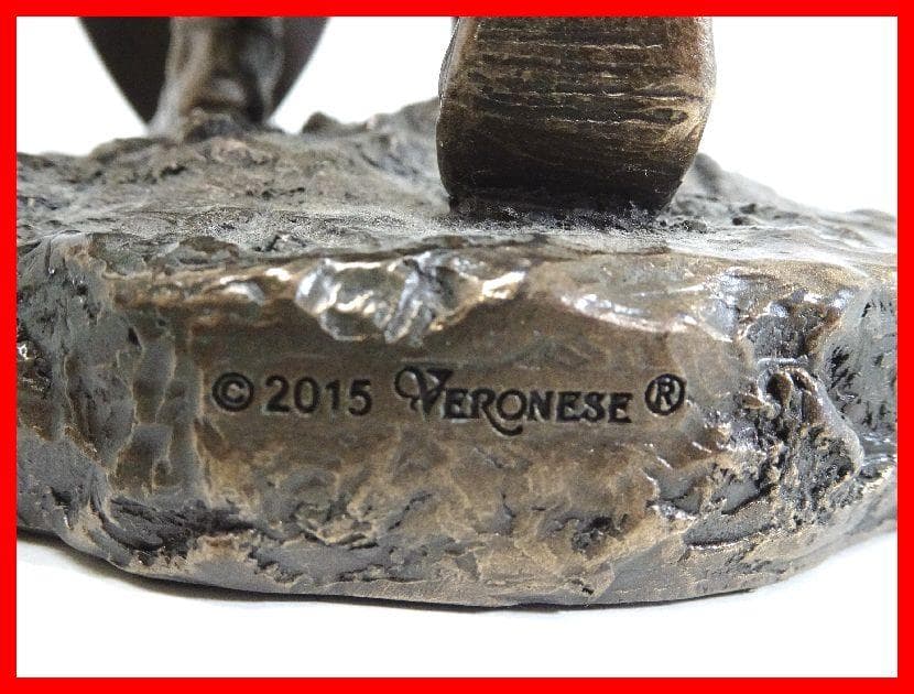 主を賛美する盾を持ち、跪く大天使ミカエル　レジン製モデル　中古　Mイ-365