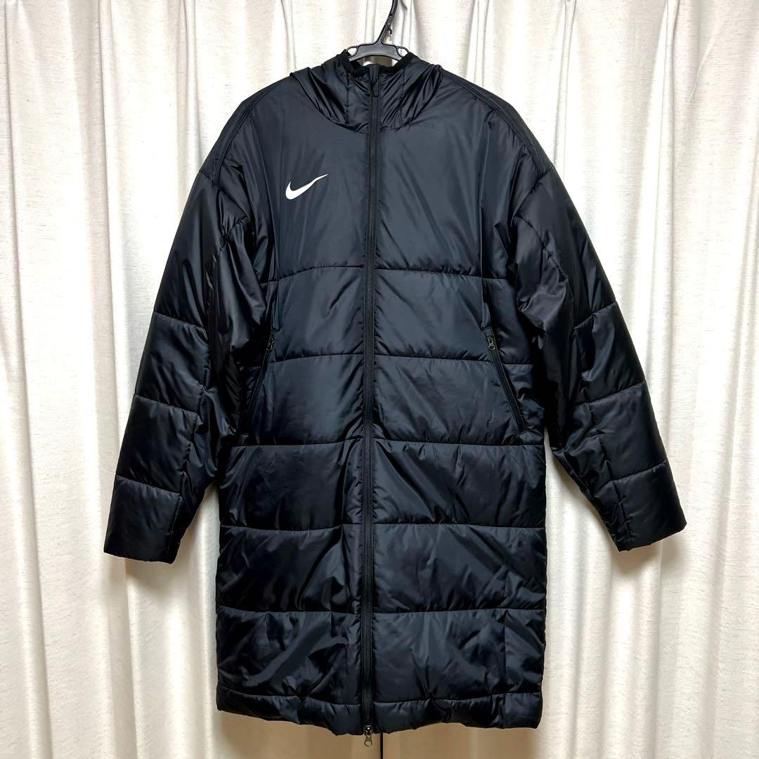 NIKE ナイキ 中綿 ベンチコート ロングコート Lサイズ 防寒