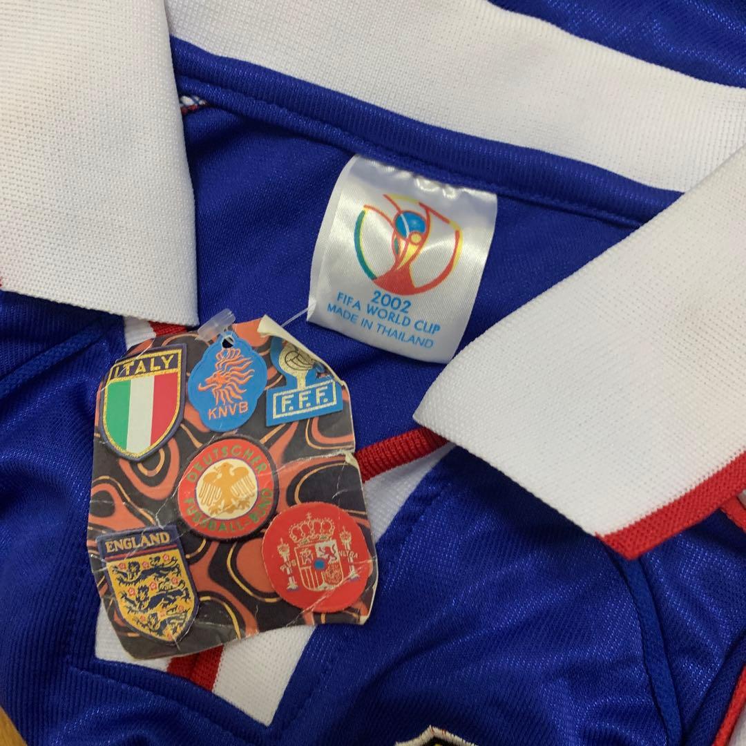 2002W杯 adidas 日本代表 中田英寿 ユニホーム レプリカ 長袖