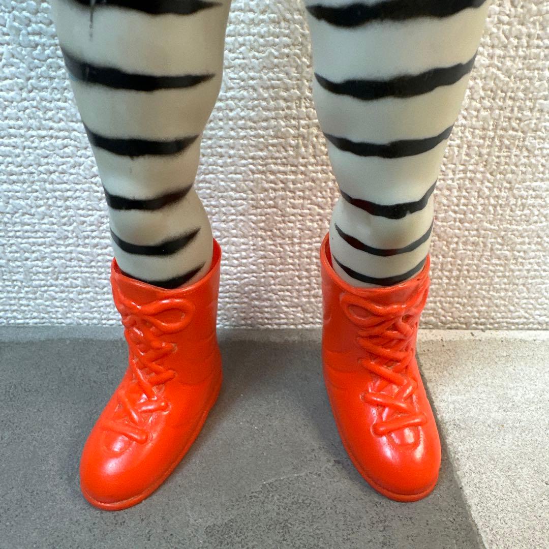 当時物 グレートゼブラ タイガーマスク 中嶋製作所 ソフビ 梶原一騎 辻なおき