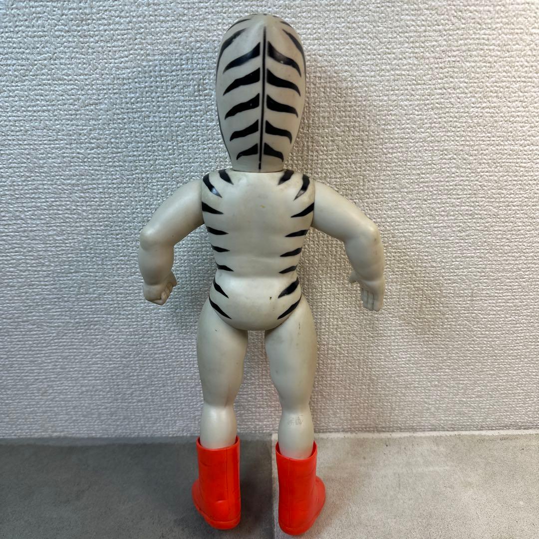 当時物 グレートゼブラ タイガーマスク 中嶋製作所 ソフビ 梶原一騎 辻なおき