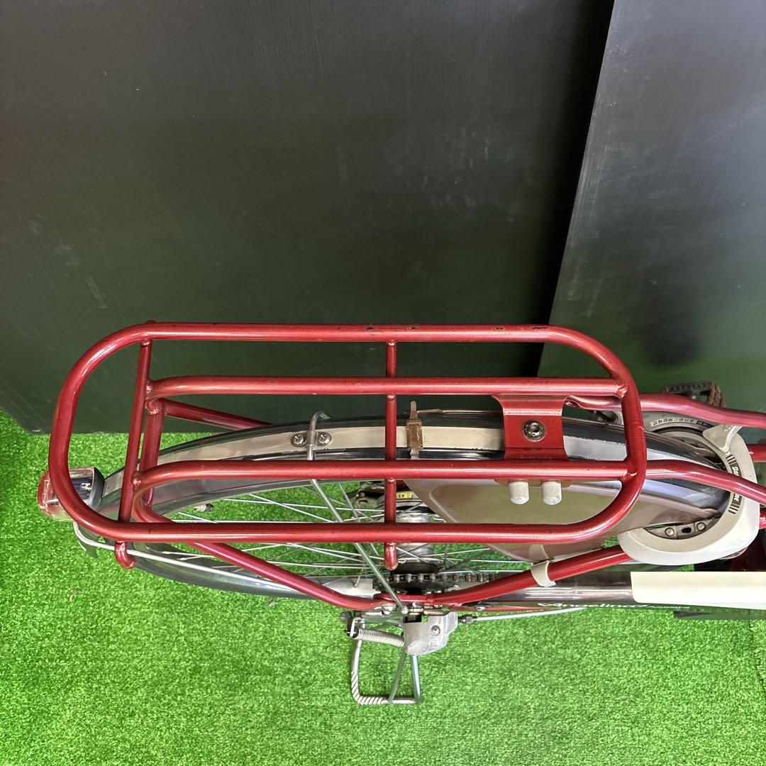 もささうるす様　電動自転車 BS Angelino レッド 3人乗り対応　12★