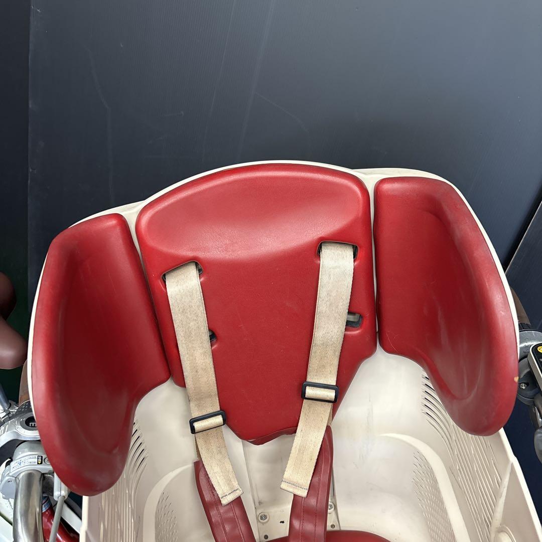 もささうるす様　電動自転車 BS Angelino レッド 3人乗り対応　12★