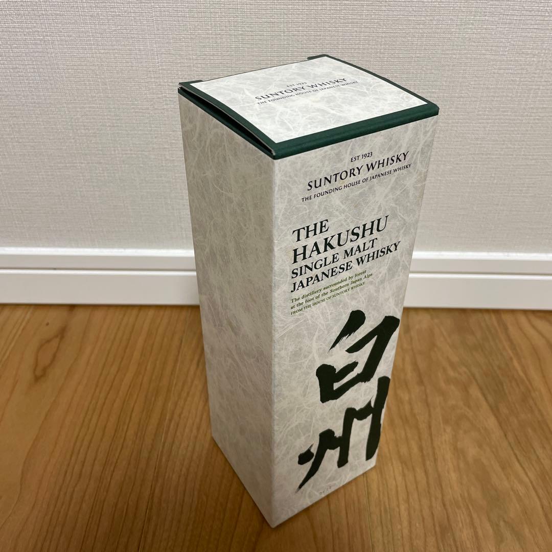 期間限定値下 サントリー シングルモルトウイスキー 白州 700ml 化粧箱付