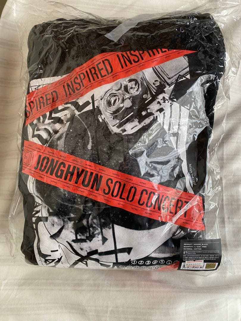 SHINee ジョンヒョン INSPIRED スウェットパーカー フーディー