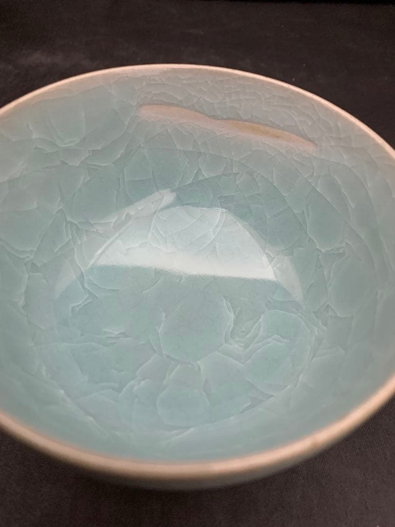 鍋島青磁　小笠原長春　茶碗　有田焼