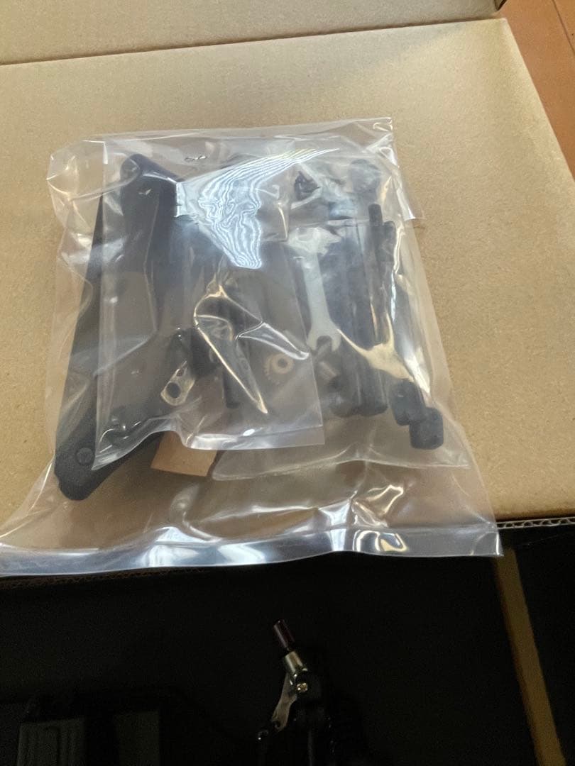 1/10 スバル　レガシィ（BC5)ツール•ド•コルスver. シャーシ組立済