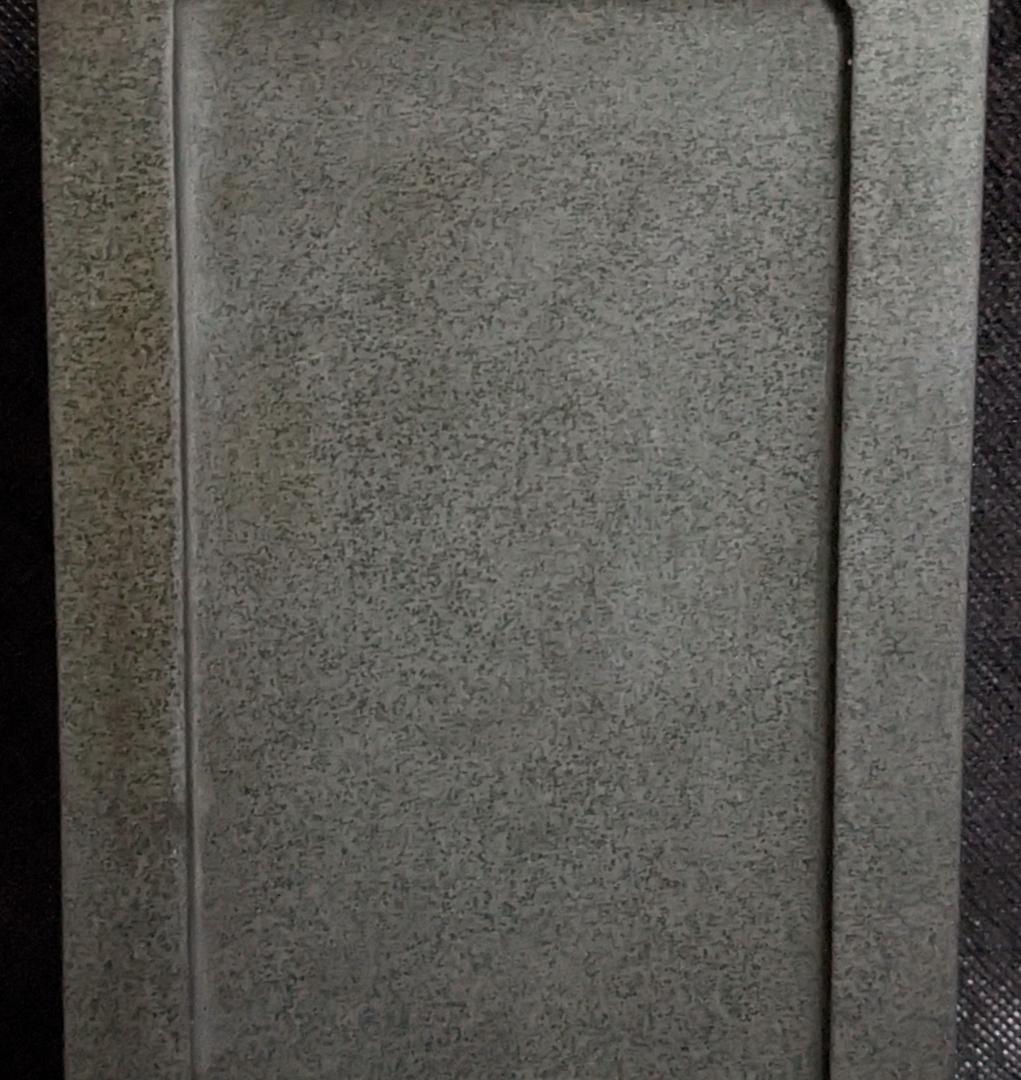 【歙州硯　魚子紋・金星の琅玕系美石】◆唐木塗箱◆約七吋◆龍尾山◆歙硯